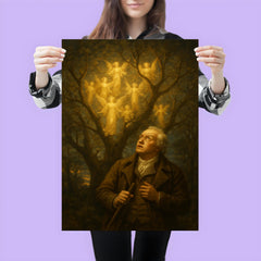 William Blake seeing angels in trees poster 3