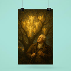 William Blake seeing angels in trees poster 6