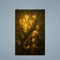 William Blake seeing angels in trees poster 9