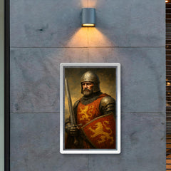 William Marshal undefeated tournament knight portrait poster 2