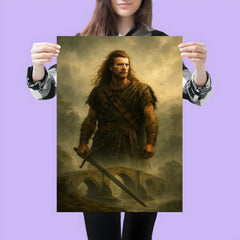 William Wallace at Stirling Bridge mist poster 3