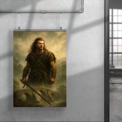 William Wallace at Stirling Bridge mist poster 4
