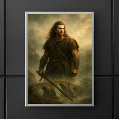 William Wallace at Stirling Bridge mist poster 5