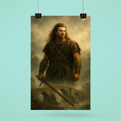 William Wallace at Stirling Bridge mist poster 6