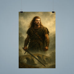 William Wallace at Stirling Bridge mist poster 9