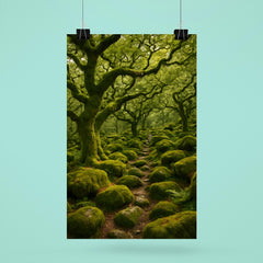 Wistman's Wood Dartmoor England poster 6