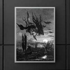 Witch from the book Picturesque Russia, 1897 poster 5