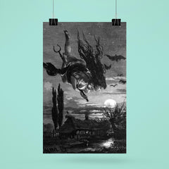 Witch from the book Picturesque Russia, 1897 poster 6