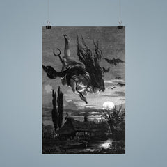 Witch from the book Picturesque Russia, 1897 poster 9