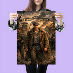 Witold Pilecki entering Auschwitz voluntarily poster 3