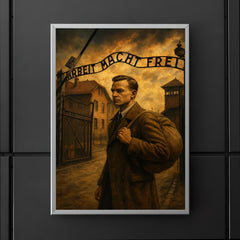 Witold Pilecki entering Auschwitz voluntarily poster 5