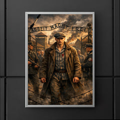 Witold Pilecki entering Auschwitz voluntarily poster 5