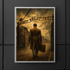 Witold Pilecki entering Auschwitz voluntarily poster 5
