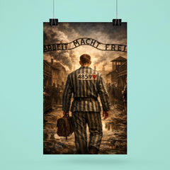 Witold Pilecki entering Auschwitz voluntarily poster 6