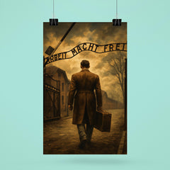 Witold Pilecki entering Auschwitz voluntarily poster 6
