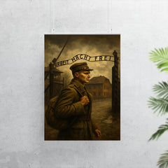 Witold Pilecki entering Auschwitz voluntarily poster 7