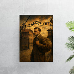 Witold Pilecki entering Auschwitz voluntarily poster 7