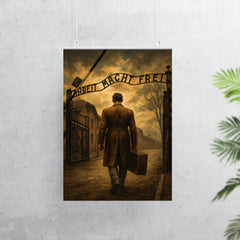 Witold Pilecki entering Auschwitz voluntarily poster 7