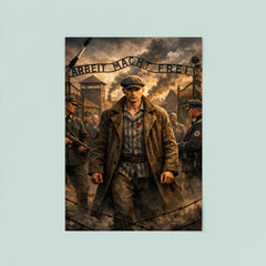 Witold Pilecki entering Auschwitz voluntarily poster 8