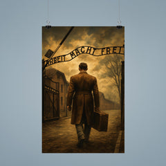 Witold Pilecki entering Auschwitz voluntarily poster 9