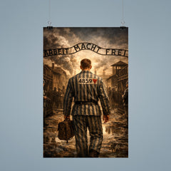 Witold Pilecki entering Auschwitz voluntarily poster 9