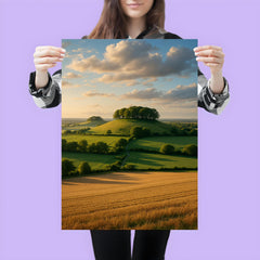 Wittenham Clumps England poster 3