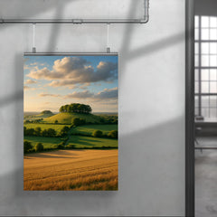 Wittenham Clumps England poster 4