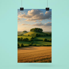 Wittenham Clumps England poster 6