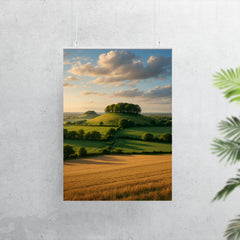 Wittenham Clumps England poster 7