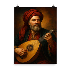 Wojciech Bobowski poster on a plain backdrop in size 8"x10".