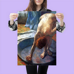 Woman in a Tub by Edgar Degas, 1886 poster 3