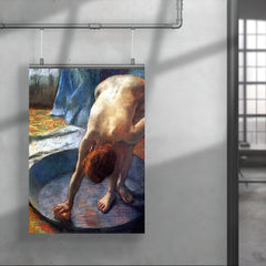 Woman in a Tub by Edgar Degas, 1886 poster 4