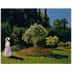 Woman in the Garden by Claude Monet jigsaw puzzle