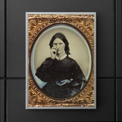 Woman Using Snuff, 1855 poster 5