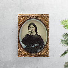 Woman Using Snuff, 1855 poster 7