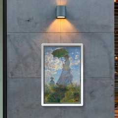 Woman with a Parasol by Claude Monet, 1875 poster 2