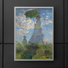 Woman with a Parasol by Claude Monet, 1875 poster 5