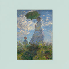 Woman with a Parasol by Claude Monet, 1875 poster 8