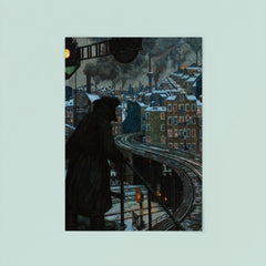 Working Class City by Hans Baluschek, 1920 poster 8