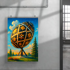 World's Largest Pysanka Vegreville Canada poster 4
