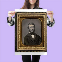 Writer Henry David Thoreau by Benjamin D. Maxham, 1856 poster 3
