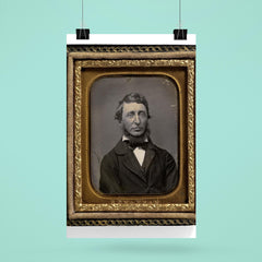 Writer Henry David Thoreau by Benjamin D. Maxham, 1856 poster 6
