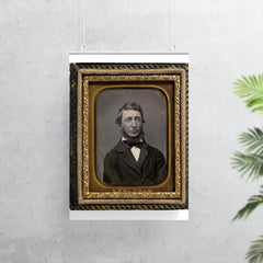 Writer Henry David Thoreau by Benjamin D. Maxham, 1856 poster 7
