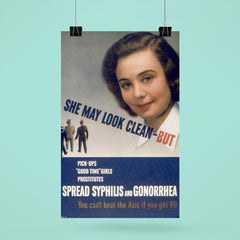 WW2 Poster Warning to Armed Forces, 1940s poster 6