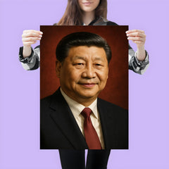Xi Jinping portrait poster 3