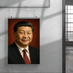 Xi Jinping portrait poster 4