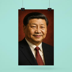 Xi Jinping portrait poster 6