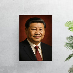 Xi Jinping portrait poster 7