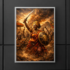 Yaa Asantewaa rallying Ashanti warriors poster 5