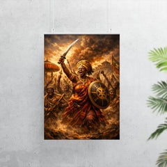 Yaa Asantewaa rallying Ashanti warriors poster 7